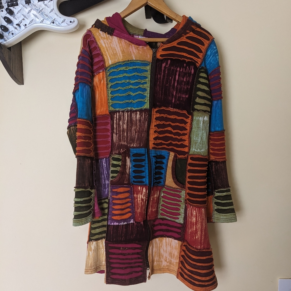 Greater Good Network Cotton Patchwork Jacket - image 1